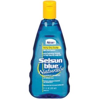 Selsun Blue Itchy Dry Scalp Naturals Dandruff Shampoo, 11 Fl Oz