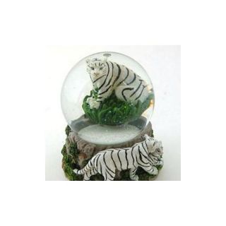 Magnetic Rotating Globe   White Tiger by Cadona   CD52062A