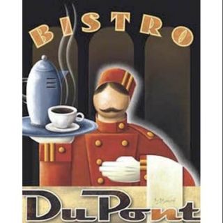 Bistro Dupont Poster Print by Michael Kungl (16 x 20)