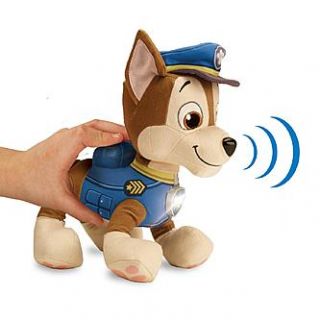 Nickelodeon Paw Patrol Deluxe Lights and Sounds Plush   Real Talking