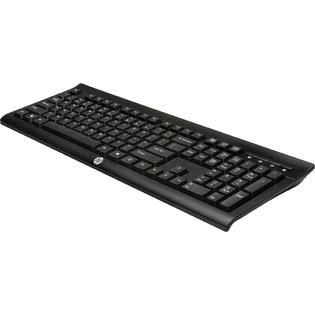 Hewlett Packard K2500 Wireless Keyboard   Black   TVs & Electronics