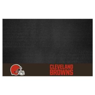 FANMATS NFL Cleveland Browns 26 in. x 42 in. Grill Mat 12181