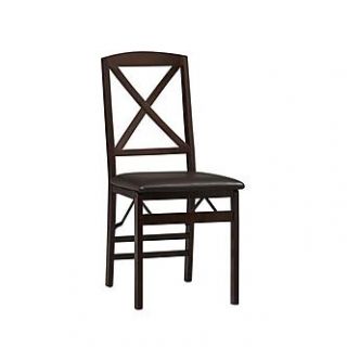 Linon Triena X Back Folding Chair   Home   Furniture   Dining
