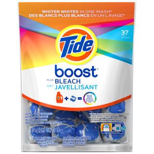 Tide Boost Vivid White + Bright High Efficiency In Wash Booster 37 CT