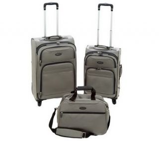 Samsonite Ballistic Weave 3 piece Expandable Luggage Set —