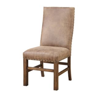 Emerald Upholstered Parson Nailhead Side Chair (Set of 2)