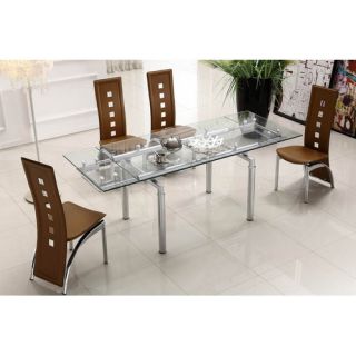 At Home USA Lazzaro Extendable Dining Table