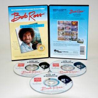 Weber Bob Ross DVD Joy of Painting Series 9. Featuring 13 Shows