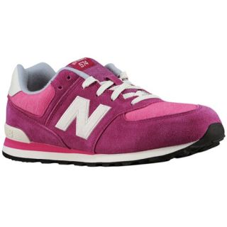 New Balance 574   Girls Grade School   Running   Shoes   Purple/Purple/Pink