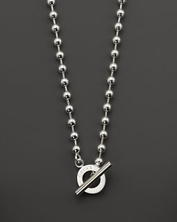 Gucci Boule Sterling Silver Circle Necklace, 17"