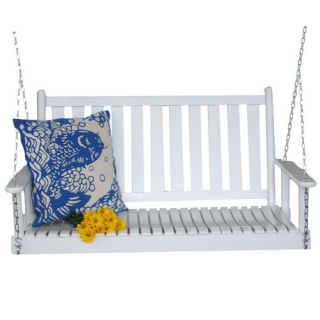 Dixie Seating Hanging Porch Swing with Chain