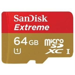 SanDisk 64GB Extreme microSDXC UHS I Memory Card