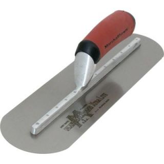 20 in. x 5 in. Finishing Trl Fully Rounded Curved DuraSoft Handle Trowel MXS205FD