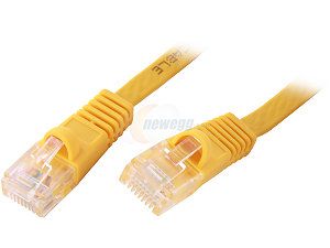 Coboc CY CAT6 100 Yellow 100 ft. Cat 6 Yellow Color Network Ethernet Cables