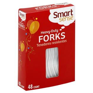 Smart Sense Forks, Heavy Duty, 48 forks   Food & Grocery   Paper Goods