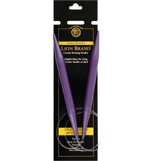 Lion Circular Knitting Needles 29 Size 17 12.75mm Purple   Home