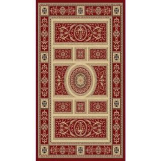 Dynamic Rugs Legacy Red 6 ft. 7 in. x 9 ft. 6 in. Indoor Area Rug LE71058021330