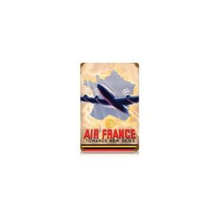 Past Time Signs V434 Air France Aviation Vintage Metal Sign