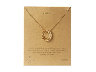 Dogeared Karma Interlocking Rings Pendant Necklace, Jewelry