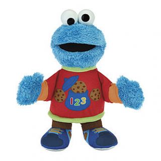 Sesame Street Talking 123 Cookie Monster Figure by Playskool   Toys