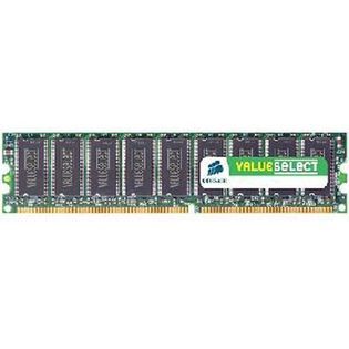 Corsair Value Select 1GB DDR SDRAM Memory Module   VS1GSDS400   TVs