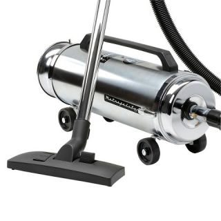 MetroVac Canister Vacuum   Stainless Steel ADM4SF