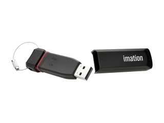 Imation Defender F100 8GB USB 2.0 Flash Drive Hardware based encryption Model 27802