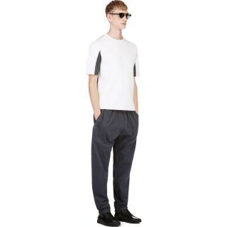 Silent by Damir Doma Grey Sueded Cotton Lounge Pants
