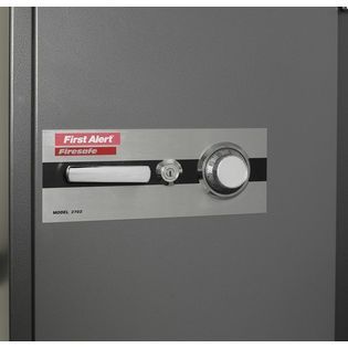 First Alert  2702F 2 Hour Steel Fire Safe with Combination Lock, 5.91