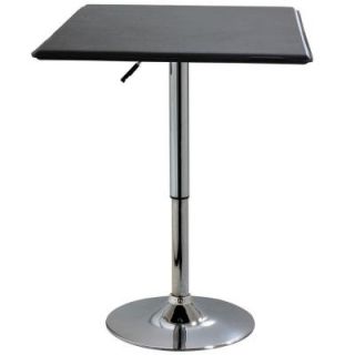 AmeriHome Adjustable Square Top Bar Table ATABLESQ