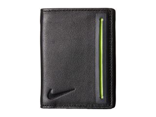 Nike Slim Line Card Case Fold w/ Bill Compartment Black
