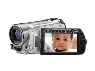 Canon FS100 Moonstone Silver 1/6" CCD 2.7" 123K LCD 37X Optical Zoom Flash Memory Camcorder