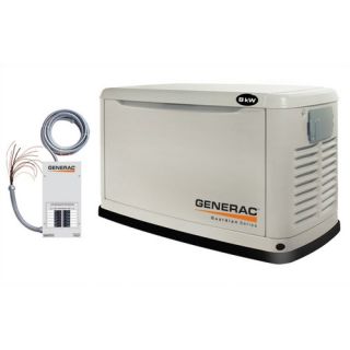 Generac Guardian 8 Kw Air Cooled Single Phase 120/240 V Natural Gas