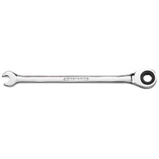 Armstrong 9 mm 12 pt. Long Combination Ratcheting Wrench Metric