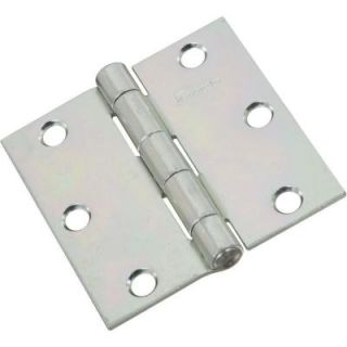 National Hardware 3 in. Non Removable Pin Hinge V505 3X3 TP HNG ZN