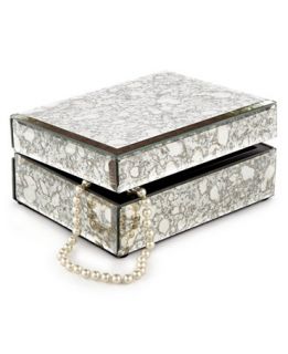 Home Design Studio Vintaged Mirrored Box, Only at