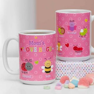 Personalized Her Little Love Bugs Mug