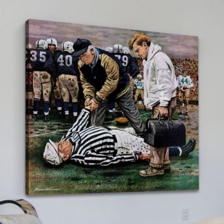 Ref Out Cold by Stevan Dohanos Painting Print on Canvas by Marmont