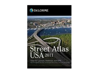 DeLorme Street Atlas USA 2011