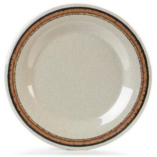 Carlisle Food Service Products Durus 10.5'' Wide Rim Dinner Plate (Set of 12)