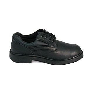 Genuine Grip   Women Slip Resistant Blucher Work Shoes #720 Black