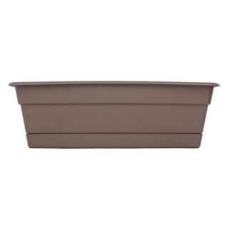 Bloem 18 in. Curated Plastic Dura Cotta Window Box (12 Pack) DCBT1818 12