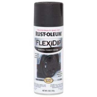 Rust Oleum FlexiDip 11 oz. Black Spray Paint 276289