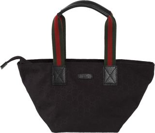 Gucci Small GG Logo Canvas Zip Tote Bag  ™ Shopping
