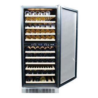 NewAir 116 Bottle Dual Zone Built In Wine Refrigerator