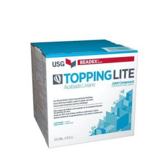BEADEX Brand 3.5 Gal. Lite Topping Pre Mixed Joint Compound 385262