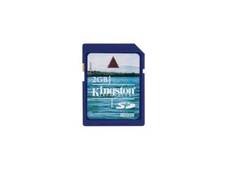 Kingston 2GB Secure Digital (SD) Flash Card W/ E Tail clamshell Model SD/2GBET