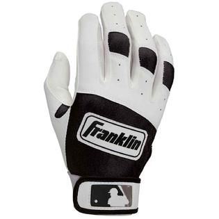 Franklin Sports MLB Youth Classic Series Batting Glove White/Black XX
