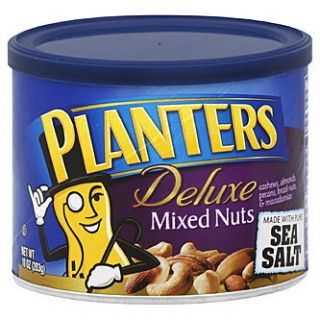 Planters Mixed Nuts, Deluxe, 10 oz (283 g)   Food & Grocery   Snacks