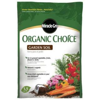 Miracle Gro Organic Choice 1.5 cu. ft. Garden Soil 72859650